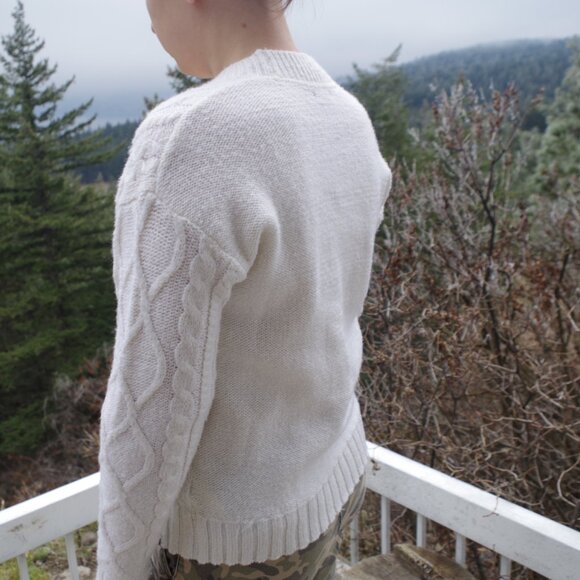 Ladies Cable Knit U.S Polo Assn. Sweater - Picture 5 of 6